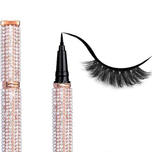 NWT Sparkling Bling Crystal Rhinestone Black Eyeliner Makeup Cosmetics +… - Picture 5 of 8